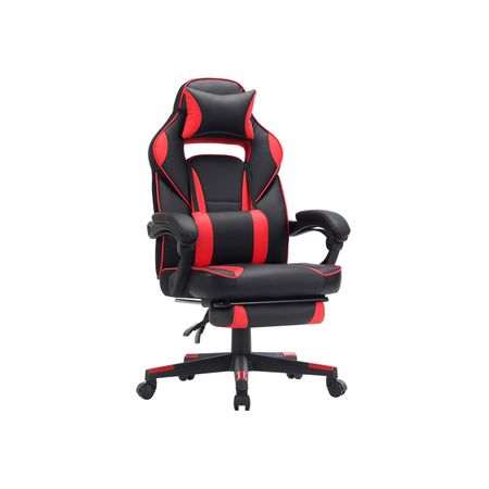 2. Bild von Gaming Stuhl Schwarz-Rot